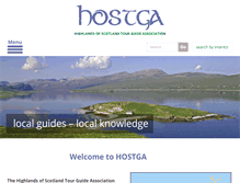 Tablet Screenshot of hostga.co.uk